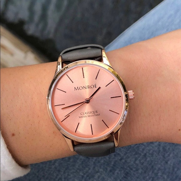 Monroe’ Classique Watch in Sunburst Sole’rose new with tags - Picture 2 of 3